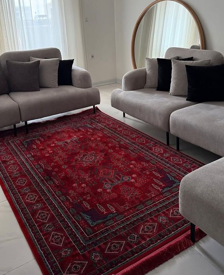 فرش قرمز