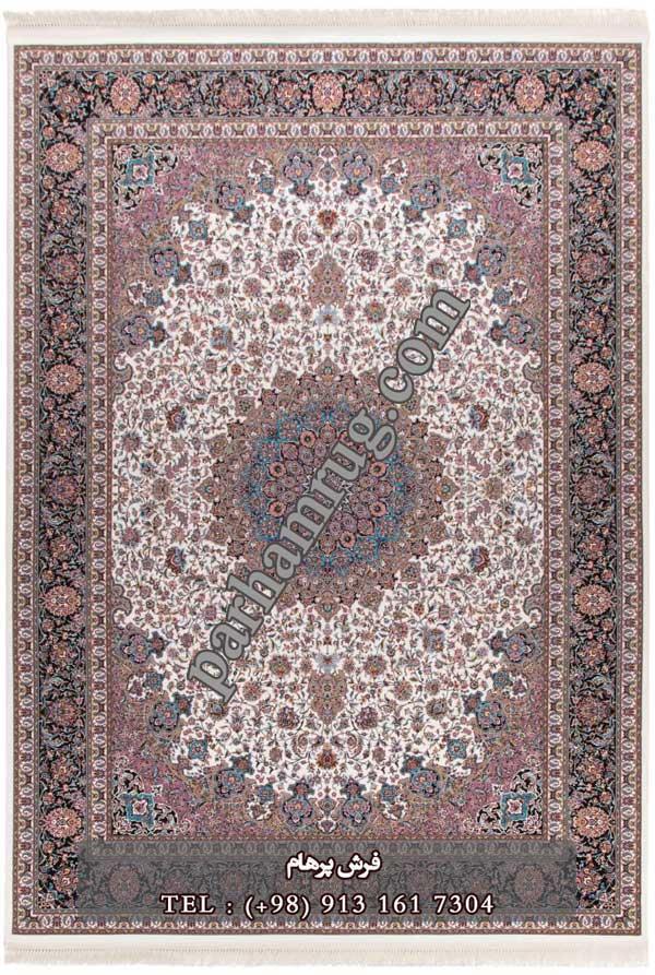 فرش 1000 شانه طرح نائین کرم
