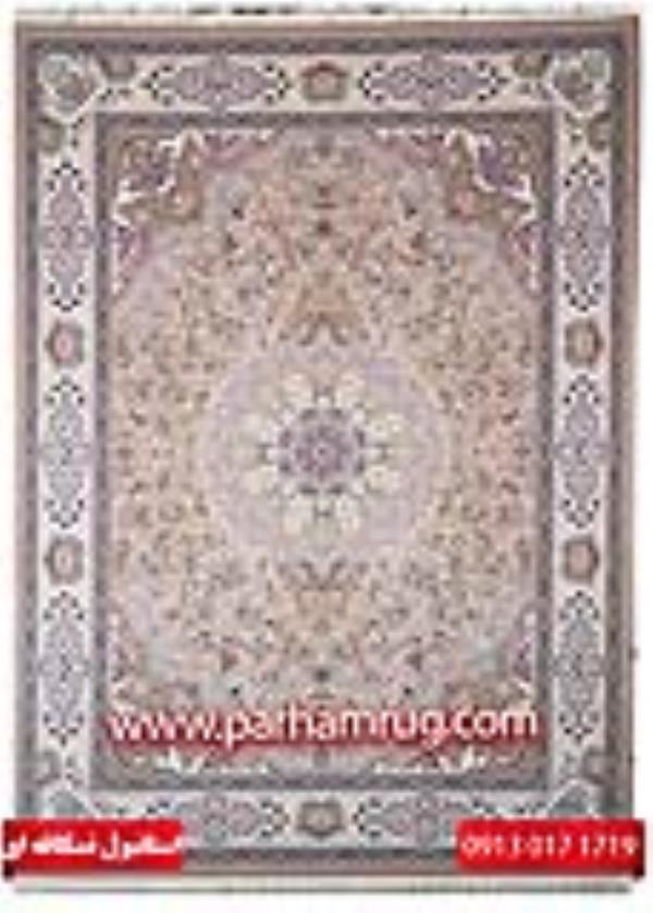 فرش 1000 شانه طرح استانبول نسکافه ای