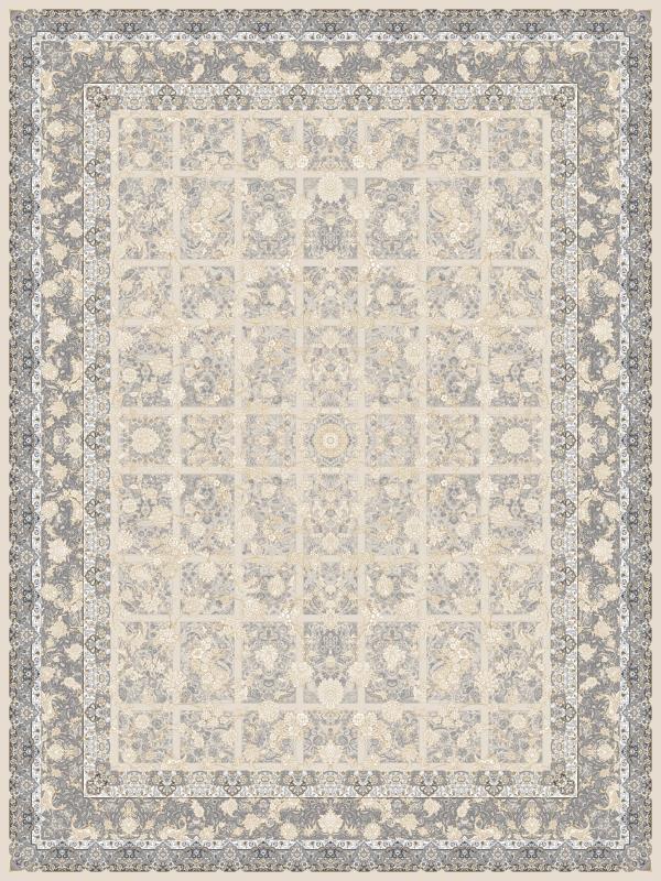 فرش جاسمین 1200 شانه افشان کرم